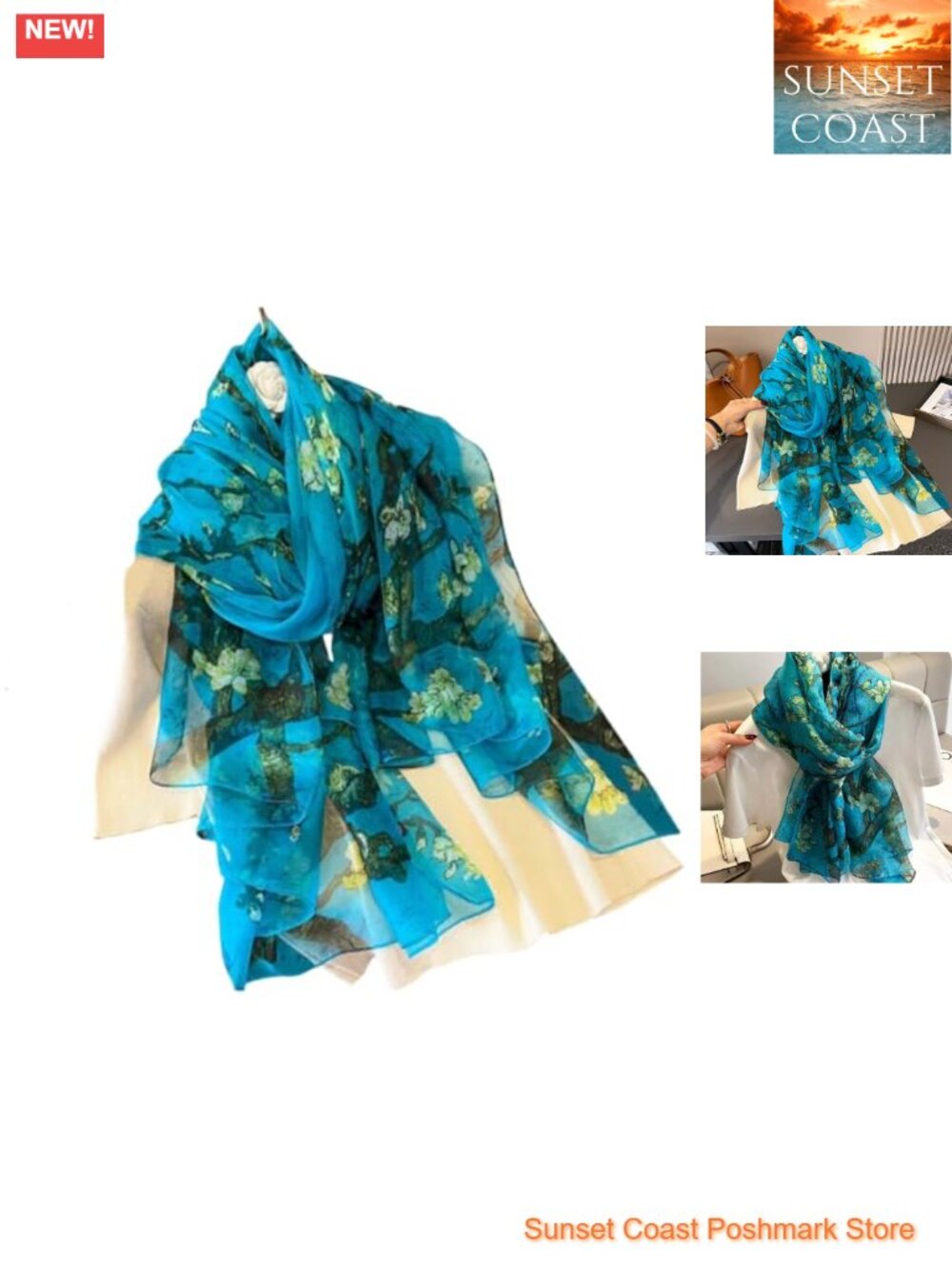 Elegant Cashmere Feel Large Fashion Scarf Shawl Wrap Women Lightweight